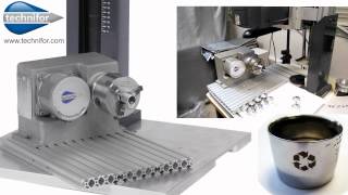 Technifor DMC Rotary Device for Laser Marking [upl. by Rayburn]