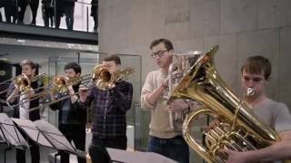 Flash Mob at the Science Museum Royal College of Music Philharmonic play Holst’s Planets [upl. by Nats81]