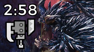 MHW Iceborne Tempered Ruiner Nergigante 258 Switch Axe TA Rules [upl. by Wilhelm282]