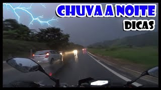 Dicas de Pilotagem na Chuva A Noite [upl. by Kurtzig56]