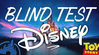 LE BLIND TEST DISNEY 40 TITRES [upl. by Ilrebmik]