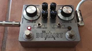 THE DUELLIST OVERDRIVE PEDAL [upl. by Haimerej64]