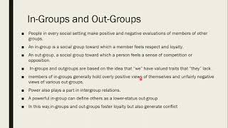 Ingroup and Outgroup Social Groups in Urdu and English with Examples [upl. by Enilegna484]