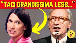 FELTRI ANNIENTA SCHLEIN QUESTA È LA FINE PER LA SINISTRA HA DETTO CHE [upl. by Ceciley]