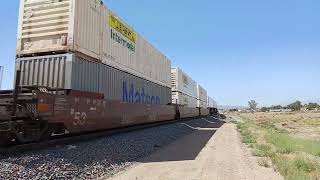 Intermodal in Hesperia California north of the Cajon Pass thatcurveguy bnsfintermodal [upl. by Naved]