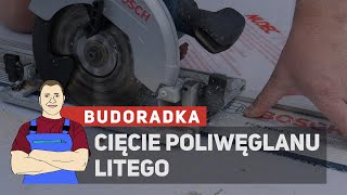 Cięcie poliwęglanu litego pleksi itp [upl. by Daniele150]