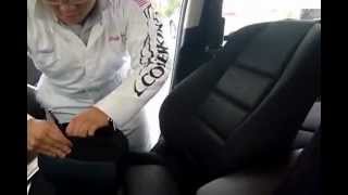 Coverking Seat Covers Installation [upl. by Suoiluj]