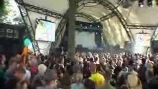 Nick Warren playing Yeke Yeke at Glastonbury 2007  Filmed live in The Glade [upl. by Hanleigh]