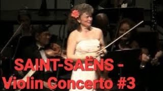 🇨🇵🎻SaintSaënsViolin Concerto No 3 1st mvm Marta Szlubowska violin Mississippi Symphony Orch [upl. by Maryjo]