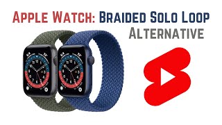 Apple Watch Band Braided Solo Loop Alternative Shorts [upl. by Vachill]