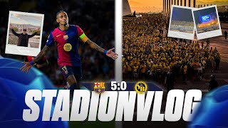 FC BARCELONA vs BSC YOUNG BOYS 🇨🇭🔥 UCL STADIONVLOG [upl. by Christy951]