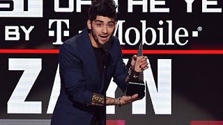 Zayn Malik wins New Artist of the Year at the AMAs 2016 [upl. by Ravilob956]