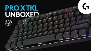 Logitech G PRO X TKL Keyboard  Unboxing [upl. by Wanfried]