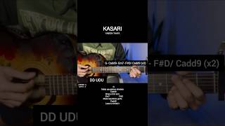 Kasari  Yabesh Thapa  Guitar Lesson  Easy Chords  shorts kasari [upl. by Lasonde]