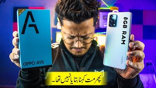 Oppo A95 Full Review  Unboxing  ASLI SACH EDITION  😡 [upl. by Einnaej]