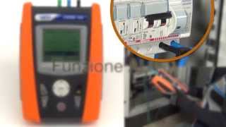 HT Instruments COMBI 421 Multifunction Tester testing electrical installation [upl. by Theobald]