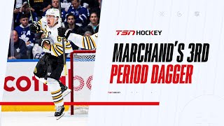 Marchand provides the dagger as Bruins retake control of the series [upl. by Shirlee]