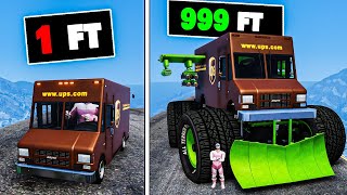 Upgrading to the BIGGEST UPS Truck ever in GTA 5 [upl. by Suciram928]