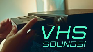 VHS Insert Fastforward Rewind Sound Effect [upl. by Eihpos300]