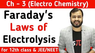 Faradays Laws of Electrolysis  Class 12 Chemistry  Alakh Pandey Sir  AlakhSirHighlights [upl. by Klinger]