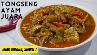 RESEP TONGSENG AYAM ENAK MUDAH BIKINNYA KELUARGA HAPPY   By Tomafery Cooking [upl. by Ribak815]