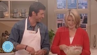 Traditional Potato Salad with Hugh Jackman  Martha Stewart [upl. by Ainattirb676]