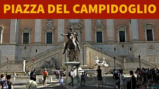 CAMPIDOGLIO SQUARE CAPITOLINE MUSEUMS in Rome Italy [upl. by Enorej]