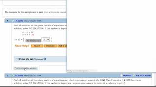 Webassign assignments in review mode [upl. by Elohcin]