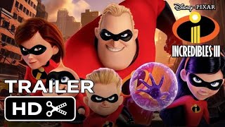 Incredibles 3 Official Trailer4K [upl. by Llenwad]