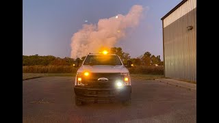 2019 Ford F350 Install for the City of Springdale Public Works all SoundOff Signal Lighting [upl. by Chasse]