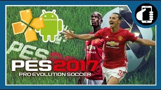 Pes 2017 Psp  Jogando No Android Ppsspp [upl. by Joe]