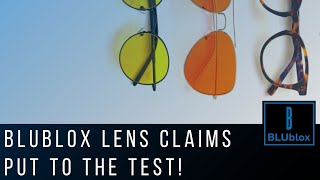 BLUblox Lens Claims put to the Test [upl. by Asyen]