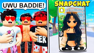 I CAUGHT ODERS As a THICC BADDIE On SNAPCHAT Brookhaven RP🏡 [upl. by Lashond]