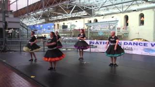 Missouri River Cloggers Dancing at Union Station April 2013 [upl. by Neona751]