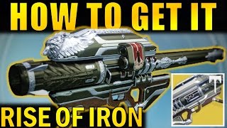 Destiny How to get the Gjallarhorn Exotic Rocket Launcher  Complete Walkthrough  Rise of Iron [upl. by Naot]