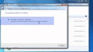 Setting Up a Wireless Connection Windows 7 [upl. by Aneri756]