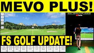 Flightscope MEVO PLUS  FS GOLF REVIEW BIG UPDATE 😮 [upl. by Sinnaoi136]