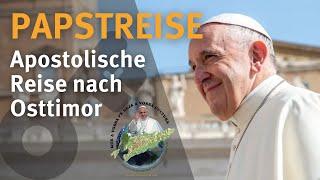 Apostolische Reise von Papst Franziskus nach Osttimor  09092024 [upl. by Odine]