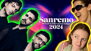 LETS REACT to IL VOLO quotCAPOLAVOROquot  SANREMO 2024 🇮🇹  LIVE PERFORMANCE  ITALY [upl. by Samaria]