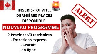 🚨URGENT  NOUVEAU PROGRAMME GRATUIT DIMMIGRATION AU CANADA  COMMENT POSTULER [upl. by Adamsen]