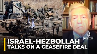 Israel Hezbollah ceasefire possibly ‘around the corner’ Former Israeli Minister of Justice [upl. by Maiah637]