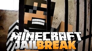 Minecraft SCHOOL JAIL BREAK  BACK IN PRISON1 [upl. by Hersh]