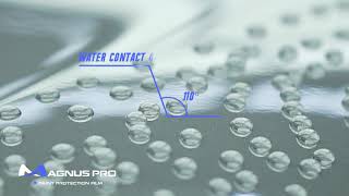 Super Hydrophobic Effect  MAGNUS PRO Paint Protection Film PPF [upl. by Teiv]