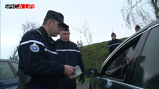 Délits de fuite excès de vitesse  gendarmes en action [upl. by Adnovay]