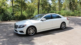 2014 MercedesBenz S550  Review in Detail Start up Exhaust Sound and Test Drive [upl. by Kira715]