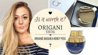 Origani Manuka Honey Peel REVIEW amp DEMO [upl. by Curzon]