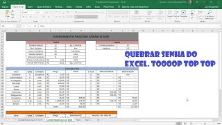 Como desproteger planilha do Excel [upl. by Roberts]