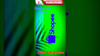 Shopee logo intro effects shorts shopee yusrakidsgallery [upl. by Aidualc]