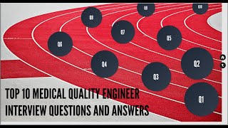 Top 10 Medical Quality Engineer Interview Questions and Answers [upl. by Featherstone]