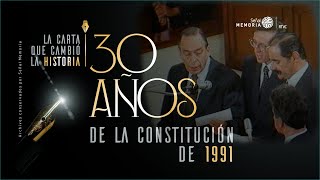 30 años de la Constitución de 1991 Memoria en contexto [upl. by Arteid494]